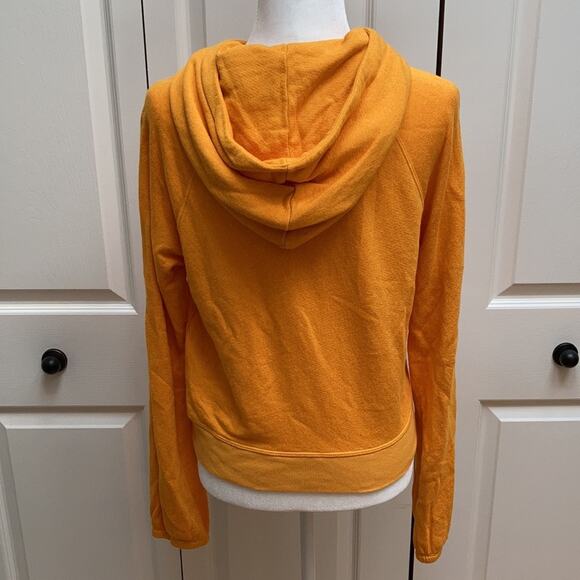 NWT Philanthropy Gamble Distressed Hoodie - Apricot | Sz Small - Picture 4 of 9